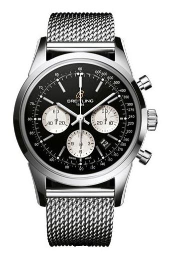 breitling transocean reversed panda|Breitling Transocean Chronograph Stainless Steel / Reverse Panda .